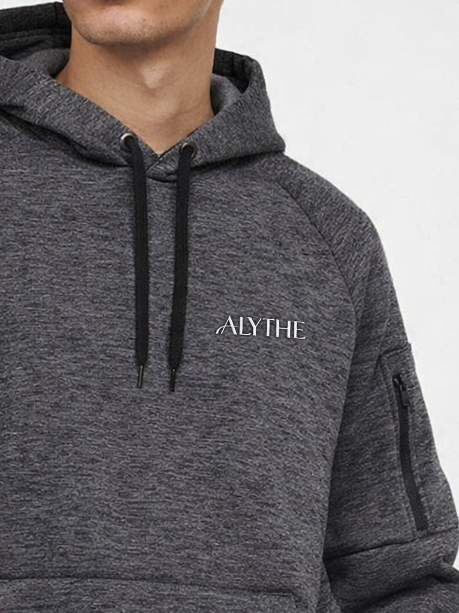 Pullover Hooded Sweatshirt Grey