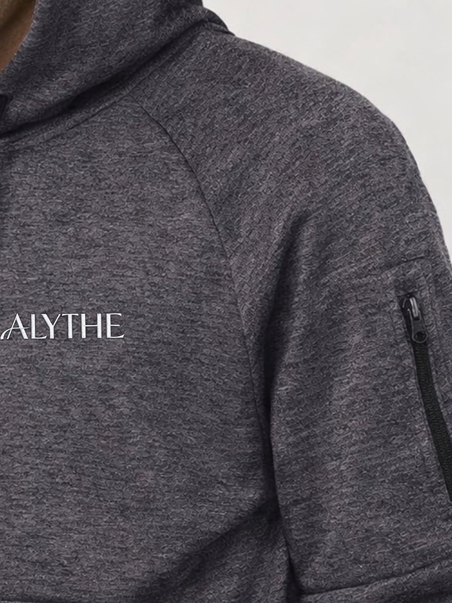 Pullover Hooded Sweatshirt Grey