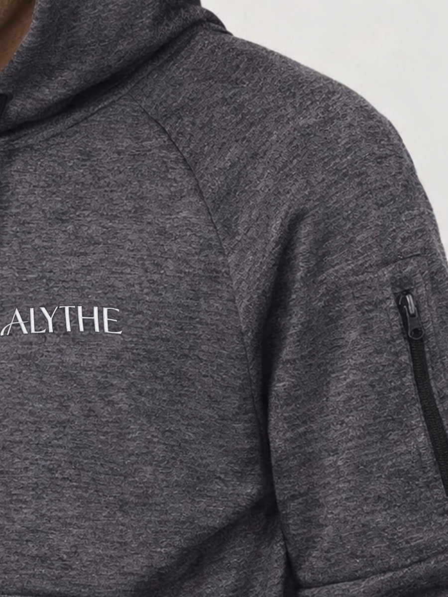 Pullover Hooded Sweatshirt Grey