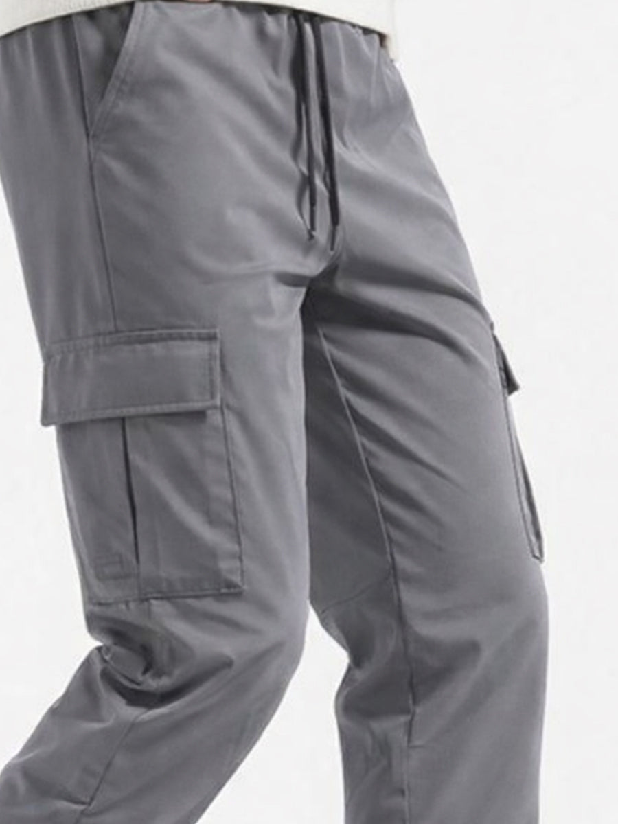 Utility Cargo Jogger Pants Grey