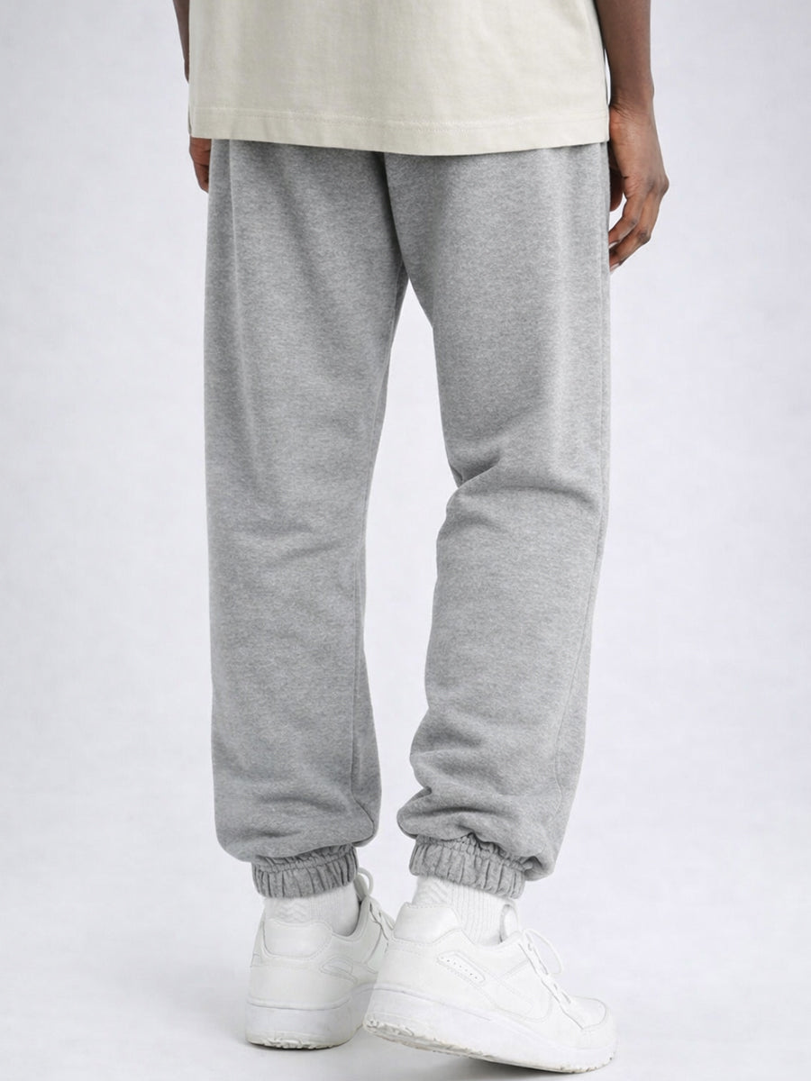 Relaxed Fleece Jogger Pants Grey